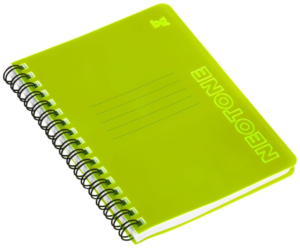 Записная книжка BG Neotone, A6, 60 л, желтый купить,NaN
