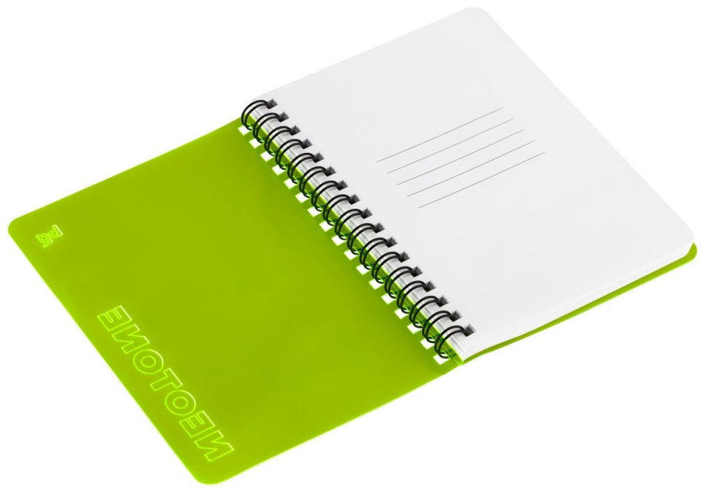 Записная книжка BG Neotone, A6, 60 л, желтый купить,NaN