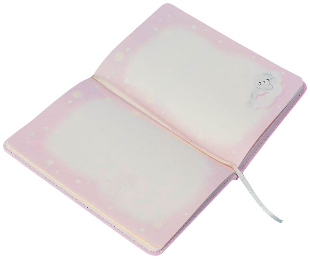 Блокнот iiGen Зайчик, A6, 96 л, розовый