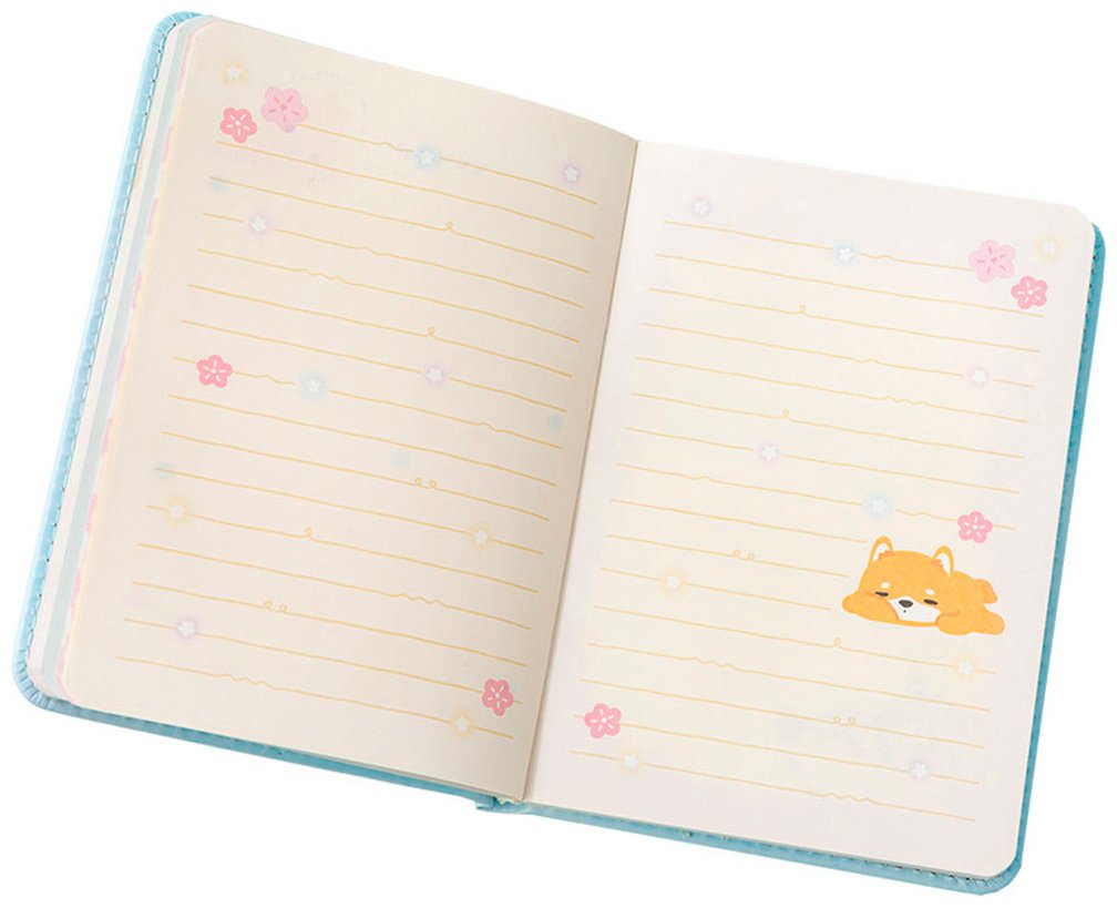 Блокнот iiGen Котик, A6, 96 л, голубой