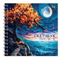 Скетчбук BG Звездная ночь, A5, 40 л, мультиколор купить,NaN