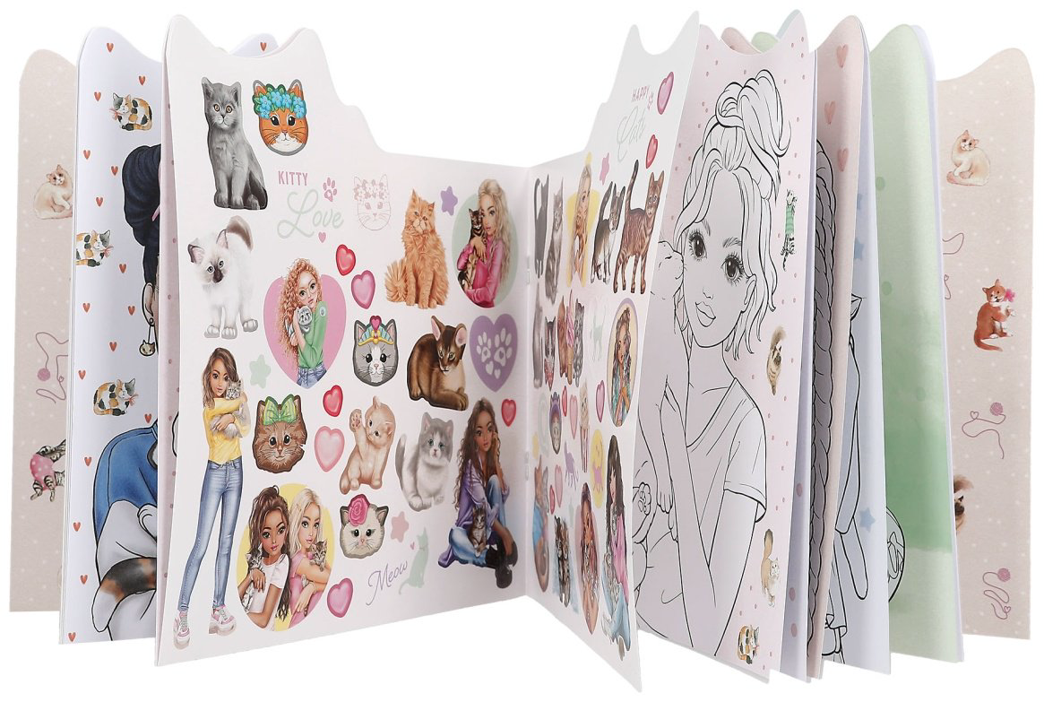 Раскраска Depesche KITTY and DOGGY TOPModel купить,NaN