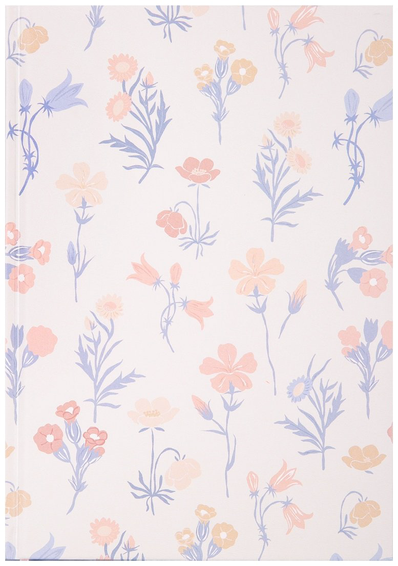 Блокнот JOHNSHEN Цветы, A5, 60 л, мультиколор купить,NaN