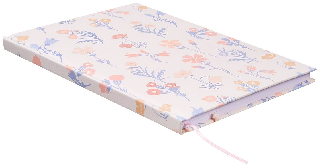 Блокнот JOHNSHEN Цветы, A5, 60 л, мультиколор купить,NaN