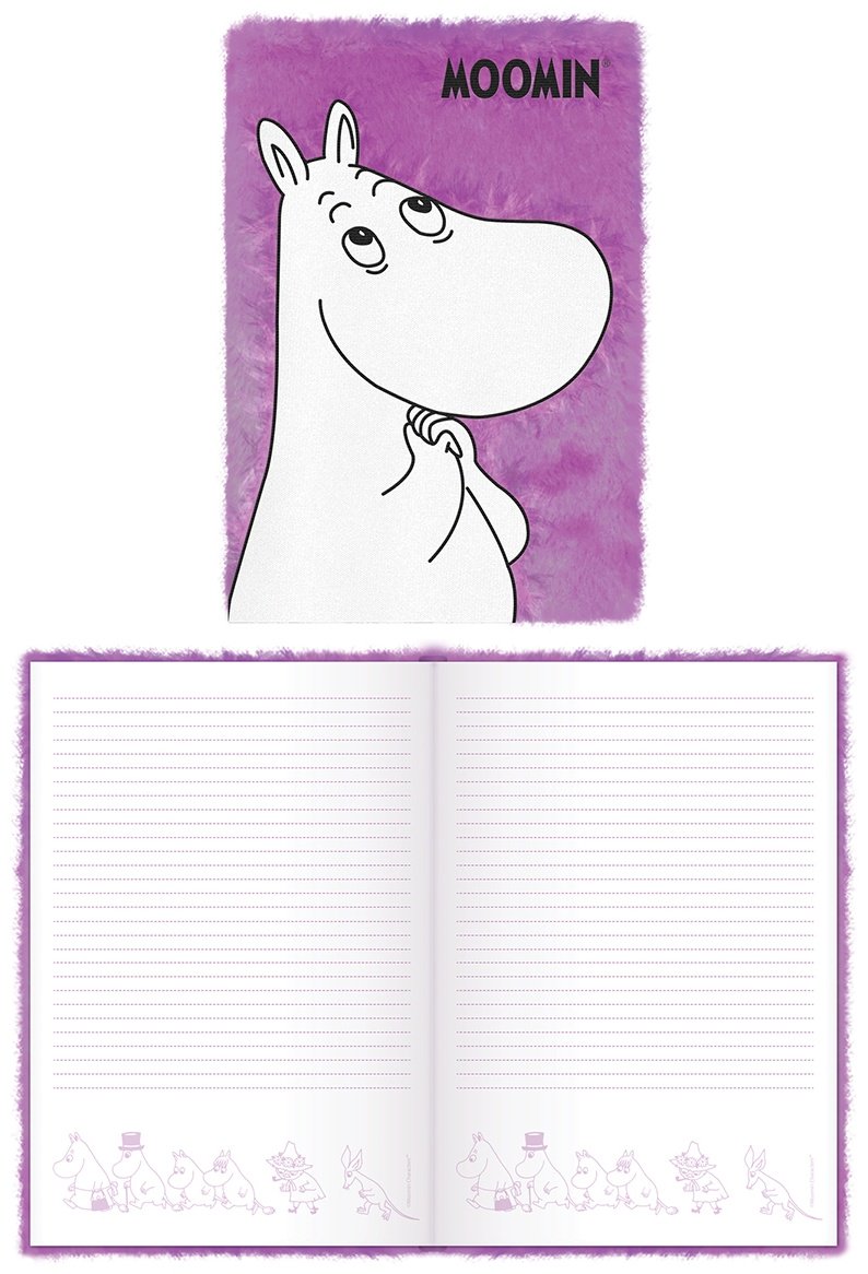 Блокнот Академия Холдинг Moomin, A5, 80 л, фиолетовый