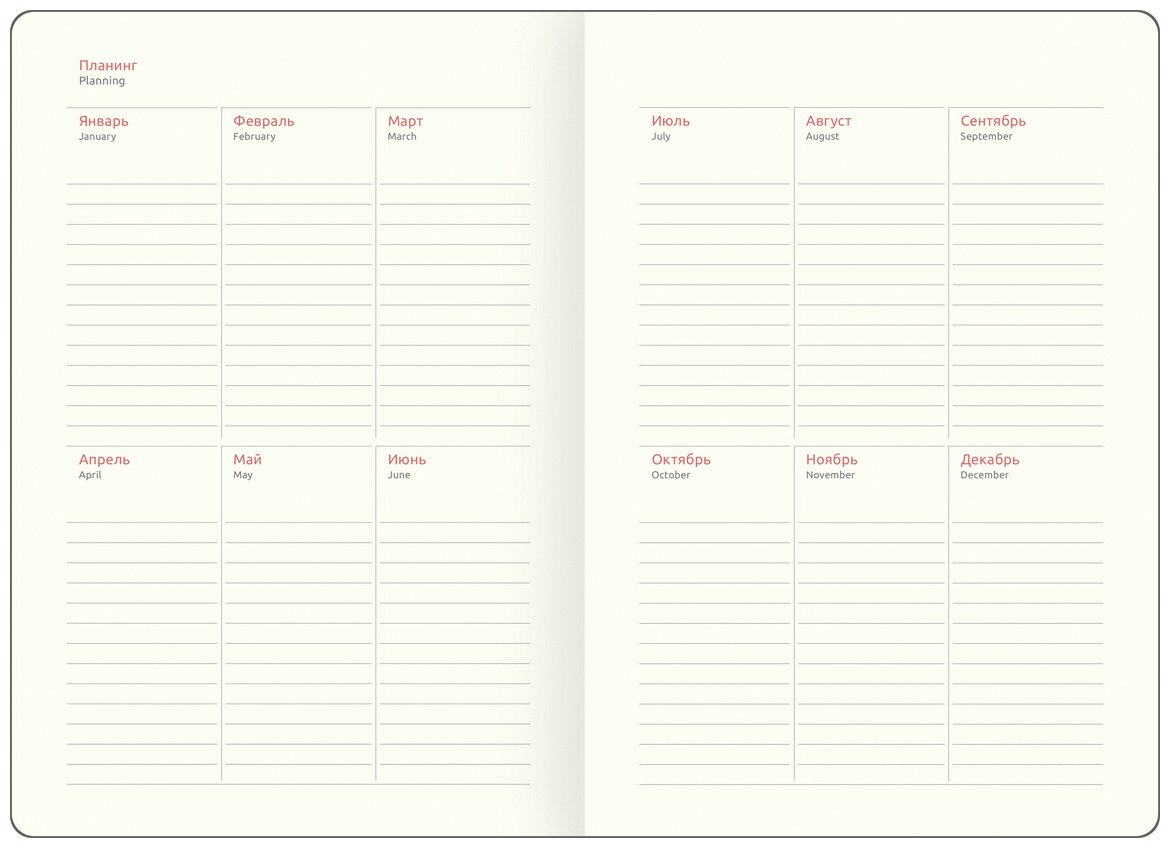 Ежедневник Greenwich Line Fascia. Graphite, A5, 136 л, черный