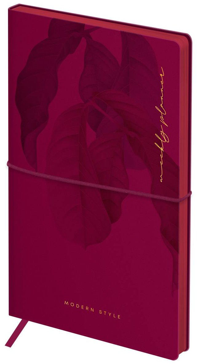 Еженедельник Greenwich Line Floret.&nbsp;Ruby, A6, 64 л, красный купить,NaN