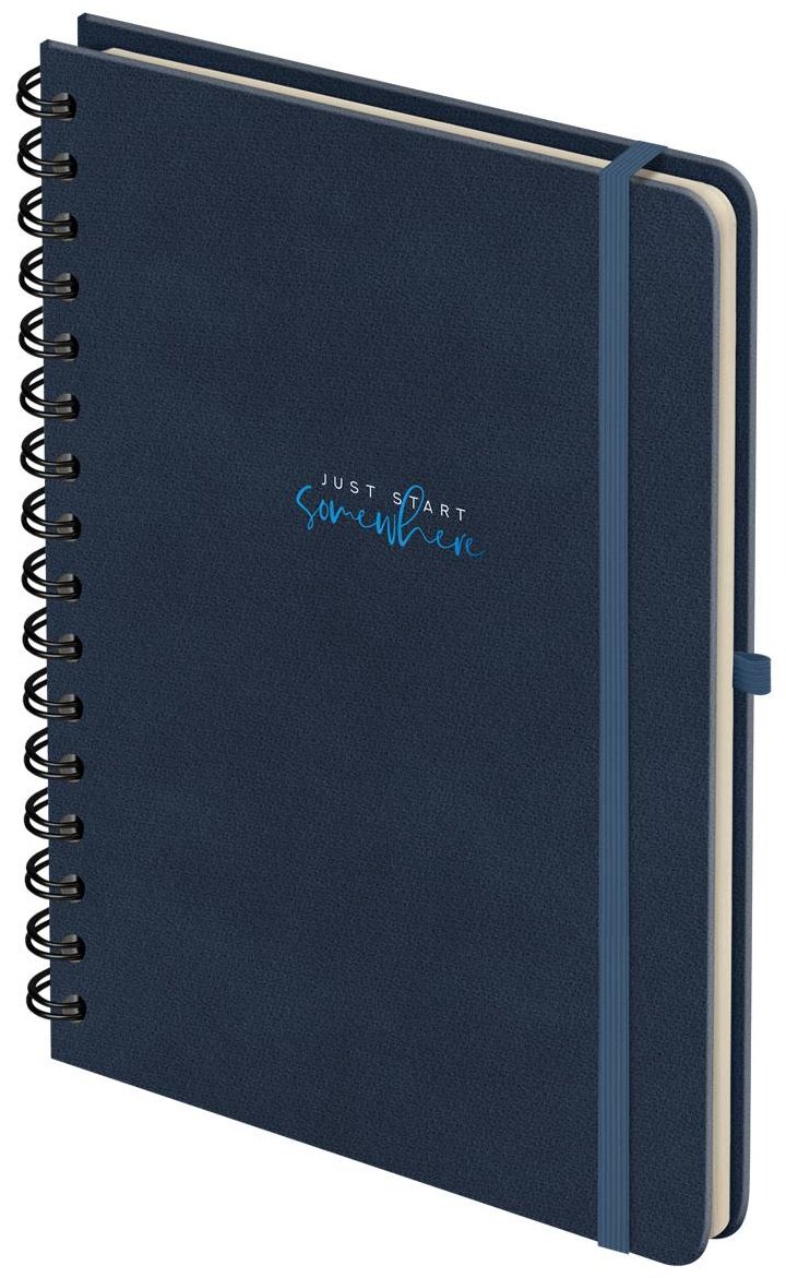 Записная книжка Greenwich Line Just start. Blue, A5, 96 л, синий