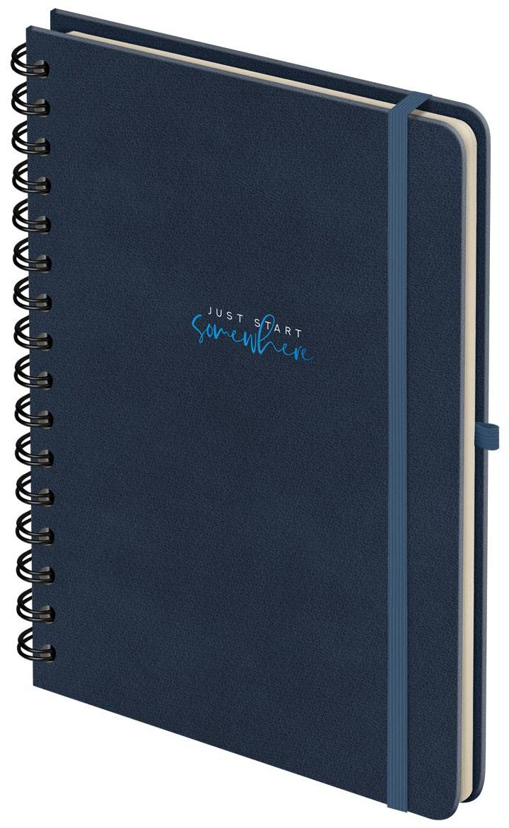 Записная книжка Greenwich Line Just start.&nbsp;Blue, A5, 96 л, синий купить,NaN