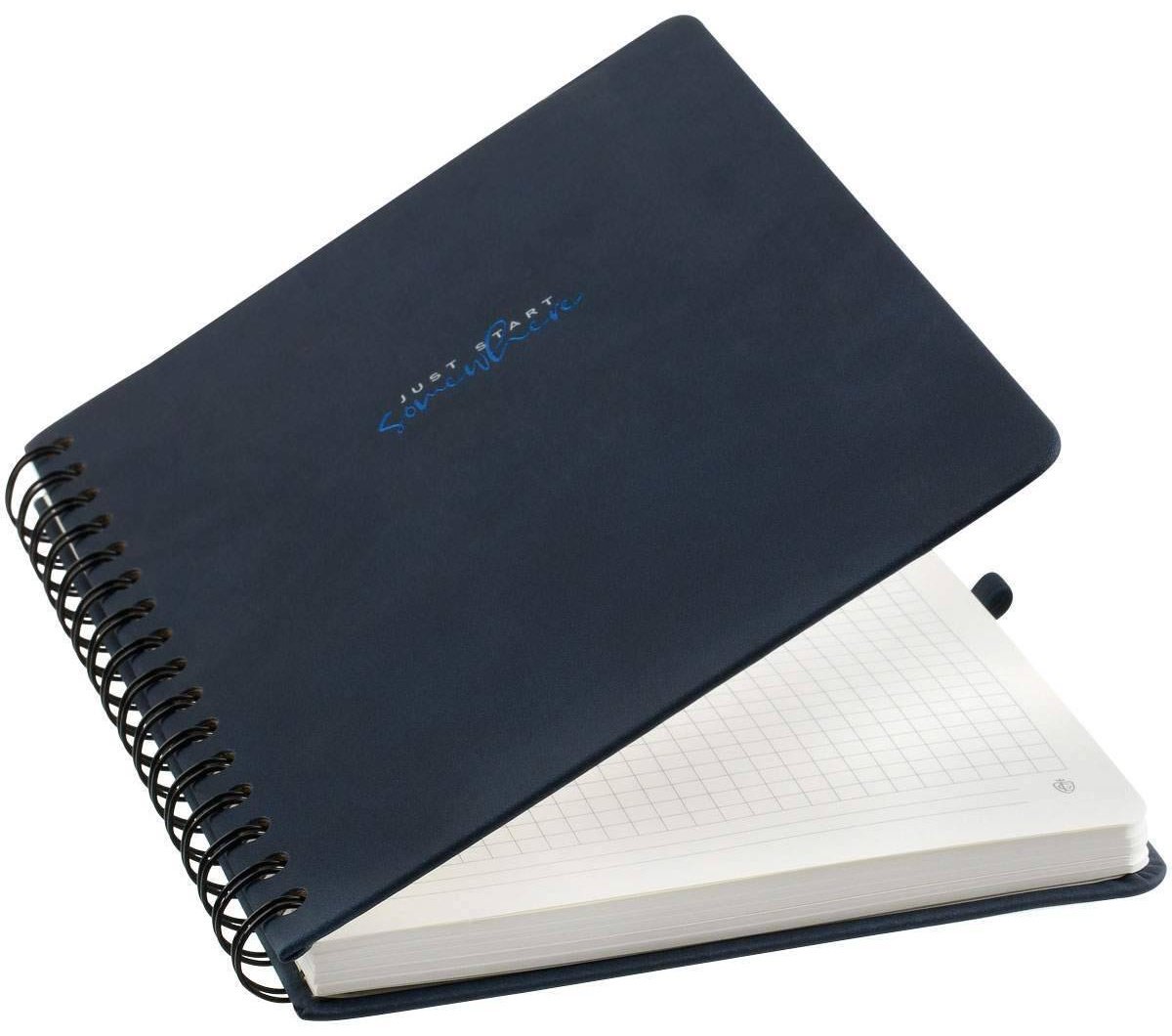 Записная книжка Greenwich Line Just start. Blue, A5, 96 л, синий