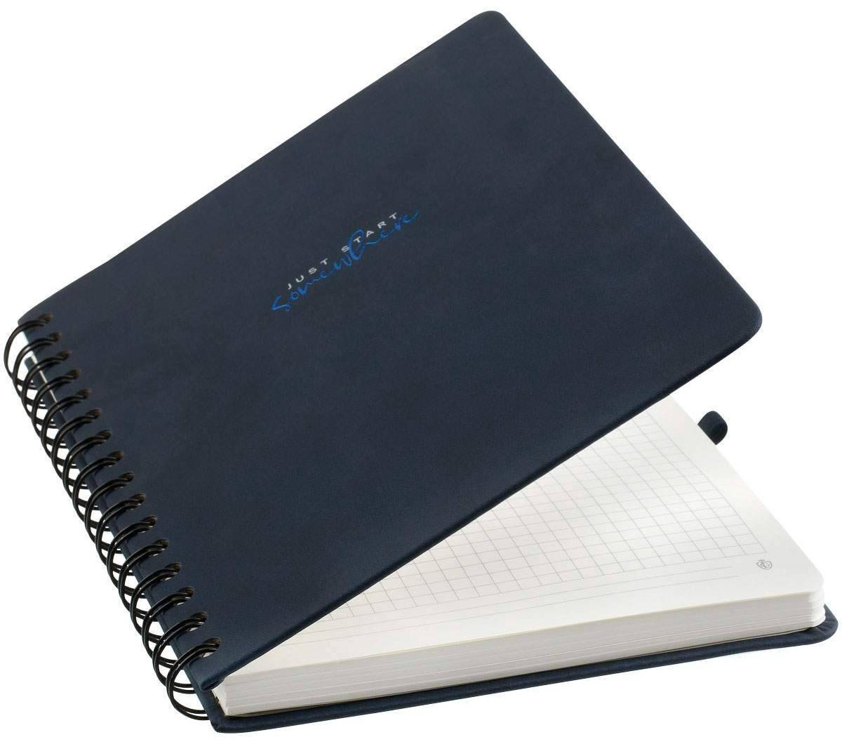 Записная книжка Greenwich Line Just start.&nbsp;Blue, A5, 96 л, синий купить,NaN