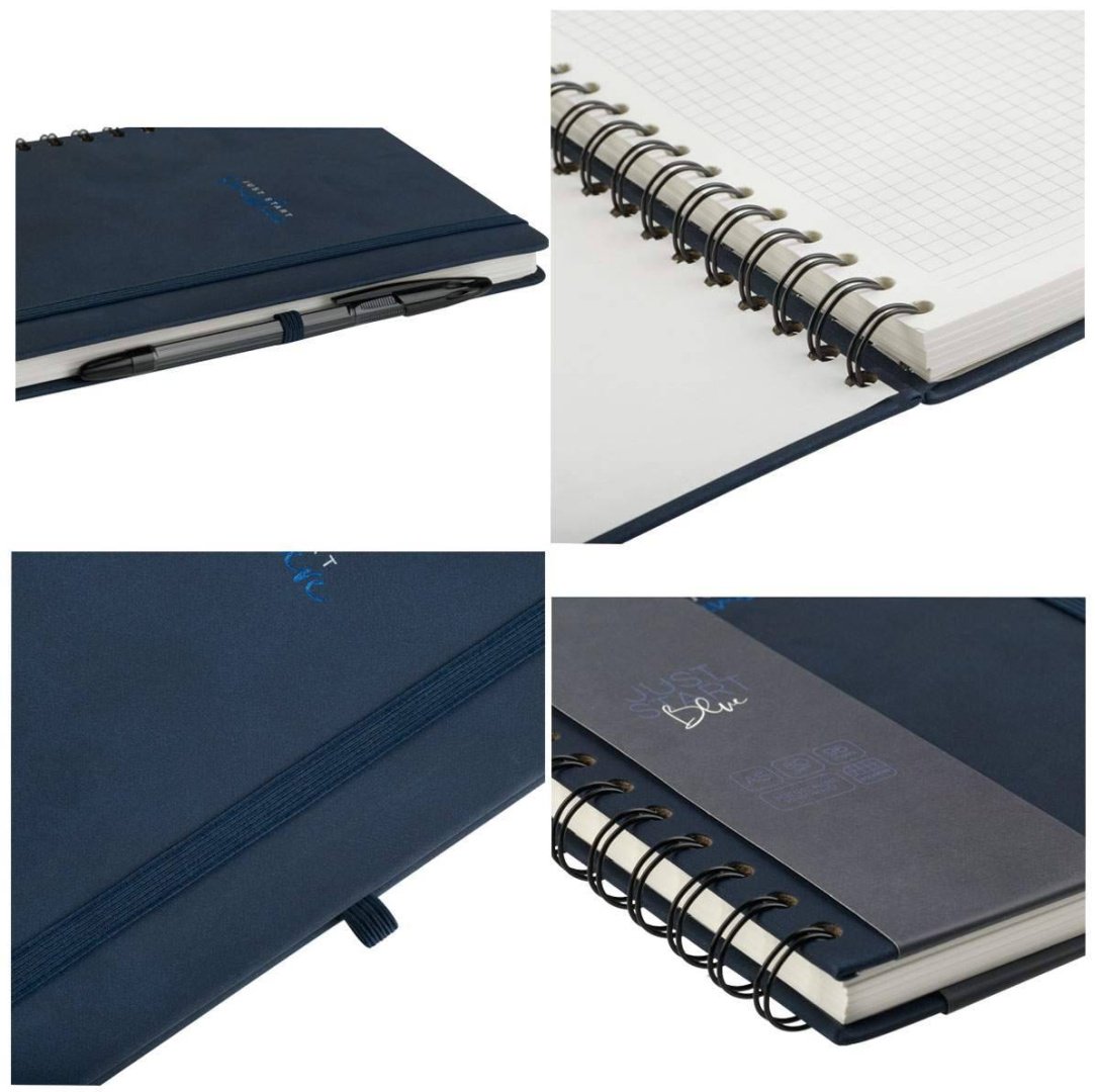 Записная книжка Greenwich Line Just start. Blue, A5, 96 л, синий