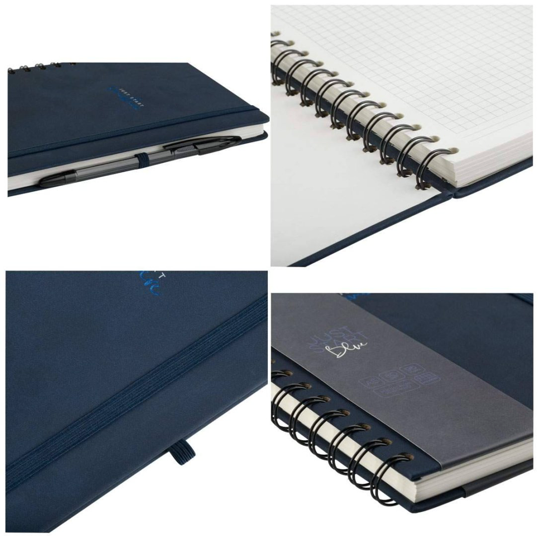 Записная книжка Greenwich Line Just start.&nbsp;Blue, A5, 96 л, синий купить,NaN