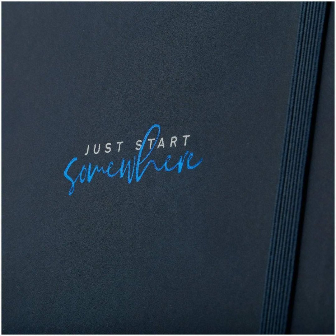 Записная книжка Greenwich Line Just start. Blue, A5, 96 л, синий