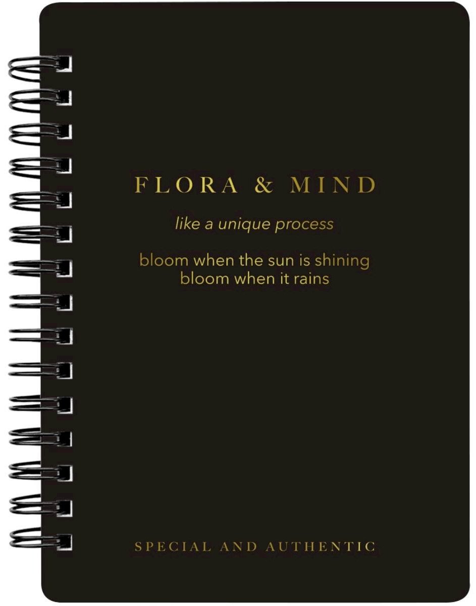 Блокнот Be Smart Flora, A6, 80 л, клетка