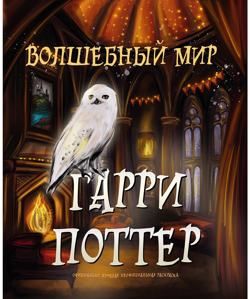 Раскраска Эксмо Волшебный мир Гарри Поттера купить,NaN