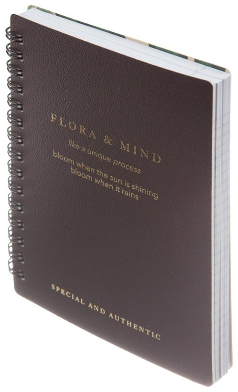Блокнот Be Smart Flora, A6, 80 л, клетка купить,NaN