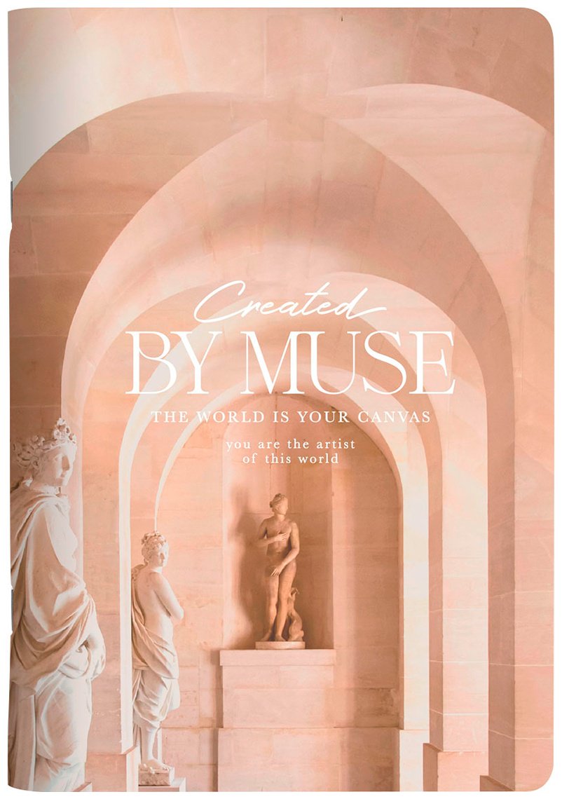 Общая тетрадь Be Smart Muse, 40 л, А5, клетка, мягкая обложка, 1 шт