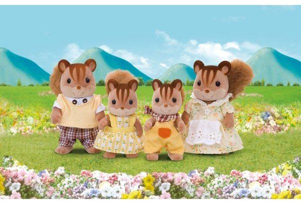Sylvanian Families Семья белок 8 см купить,NaN