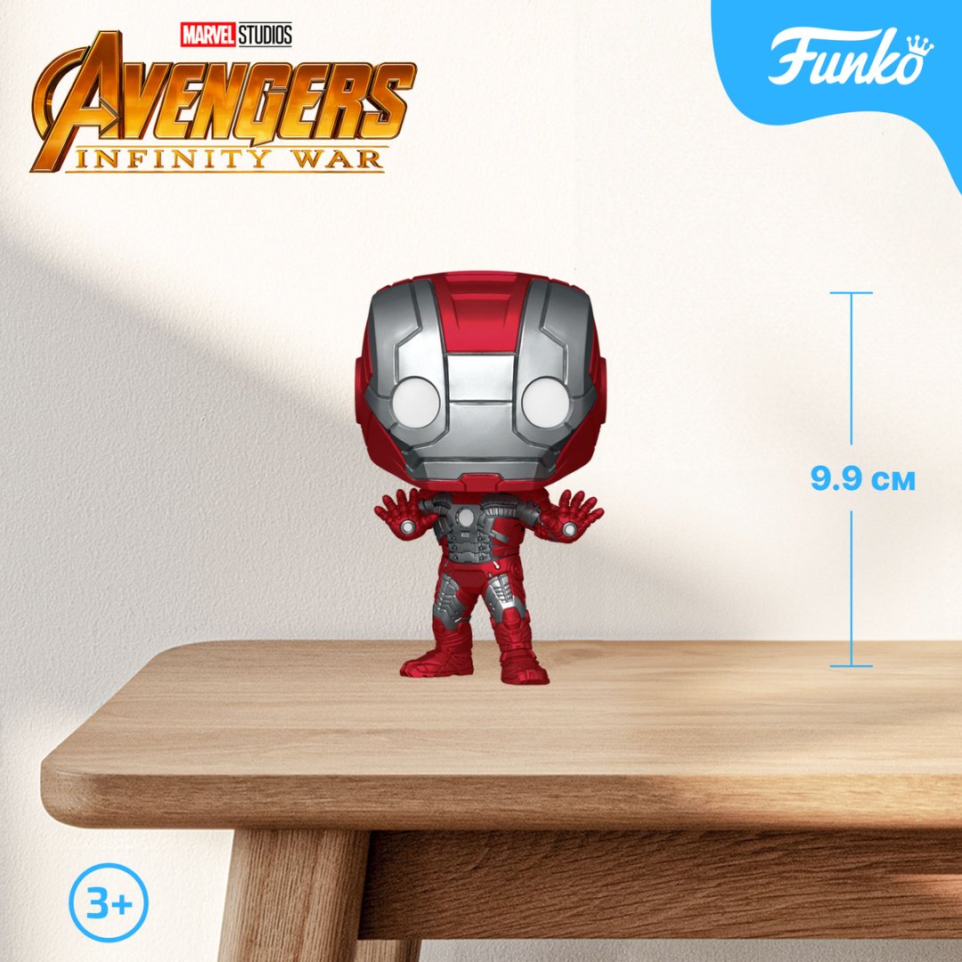 Фигурка Funko Iron Man&nbsp; 9.9 см 1 шт купить,NaN