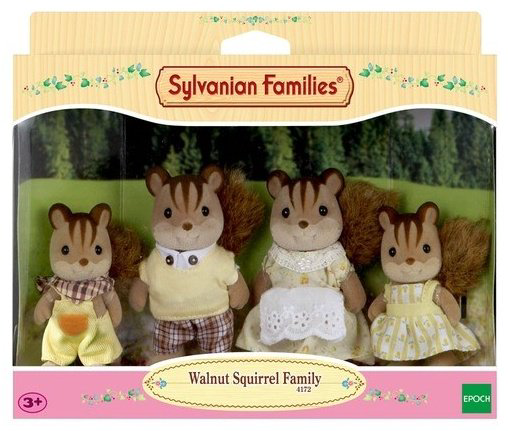 Sylvanian Families Семья белок 8 см купить,NaN