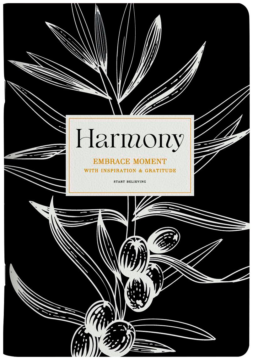 Общая тетрадь Be Smart "Harmony", ветка на черном, 40 л, А5, клетка, мягкая обложка, 1 шт