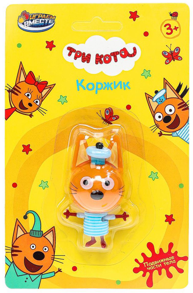 Фигурка Три кота Коржик 6 см 1 шт