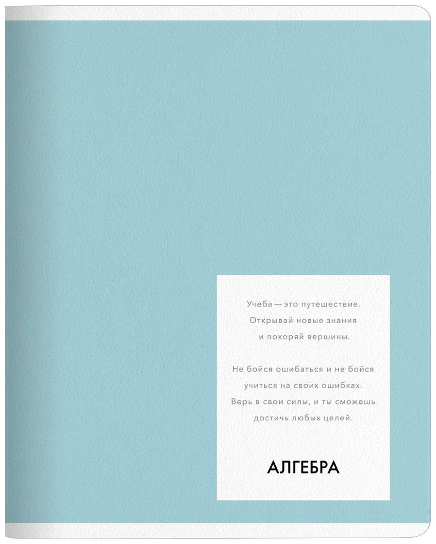 Предметная тетрадь Be Smart "Color", алгебра, 48 л, А5, клетка, мягкая обложка, 1 шт купить,NaN