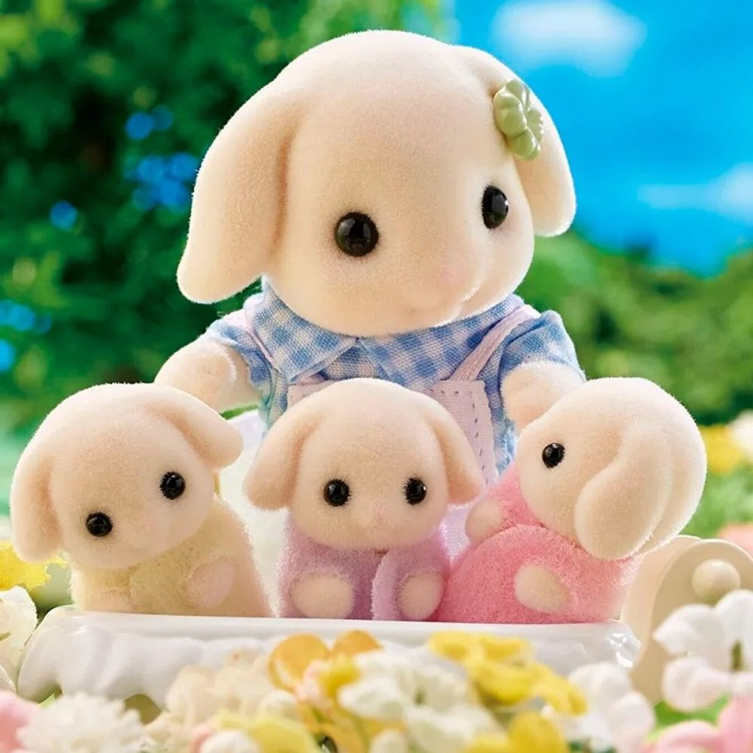  Sylvanian Families Семья Цветочных кроликов 7.5 см 5 шт купить,NaN