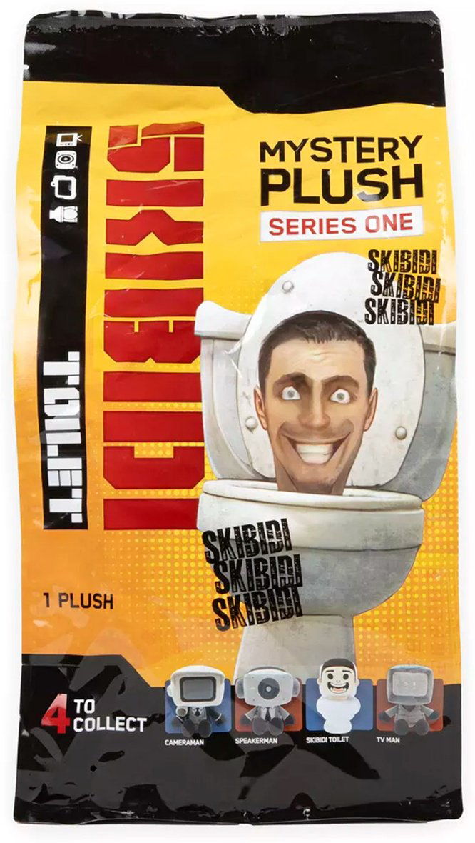 Фигурка Bonkers Toys Skibidi Toilet 28 см 1 шт купить,NaN