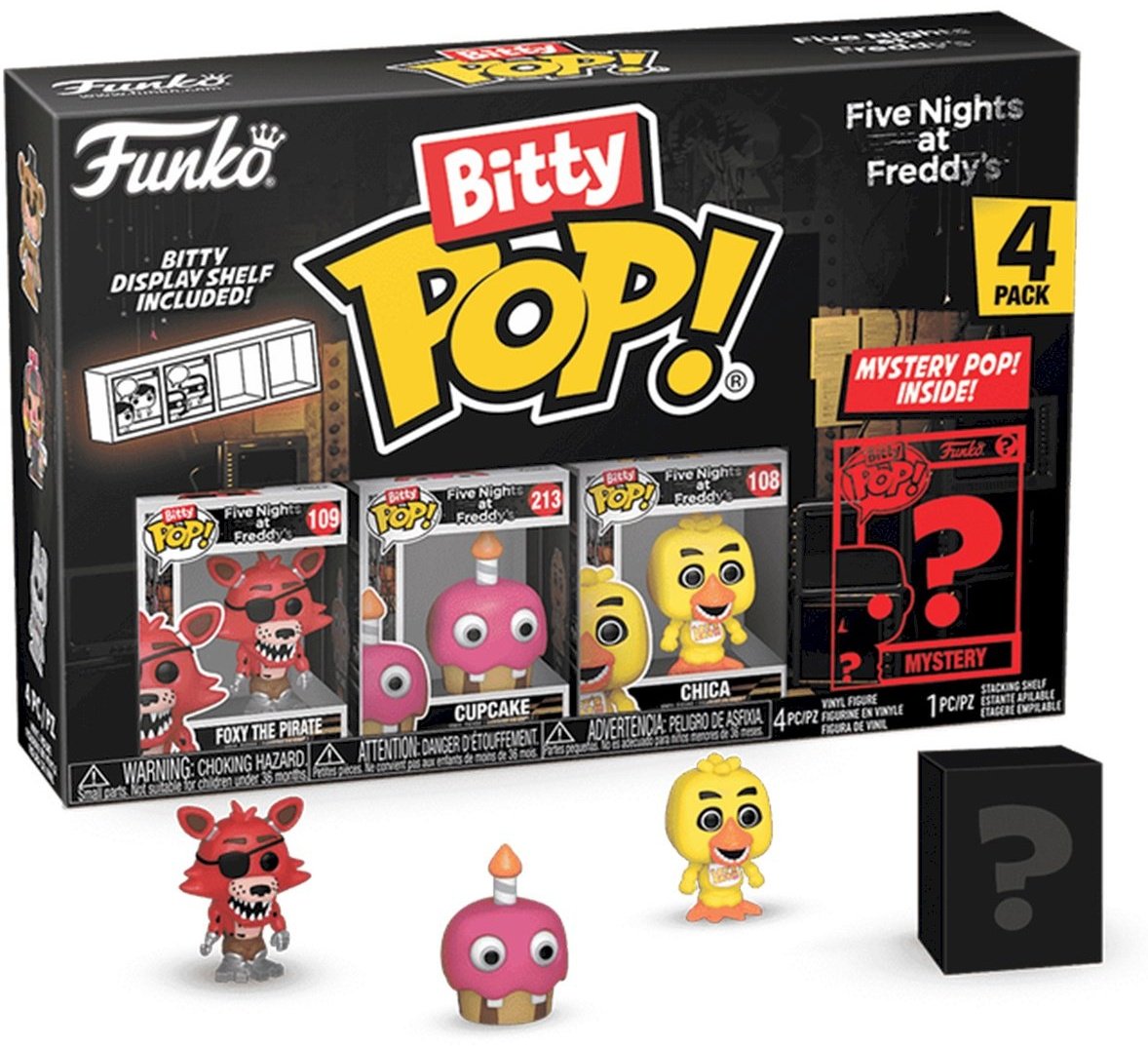 Фигурка Funko Foxy 2.3 см 4 шт