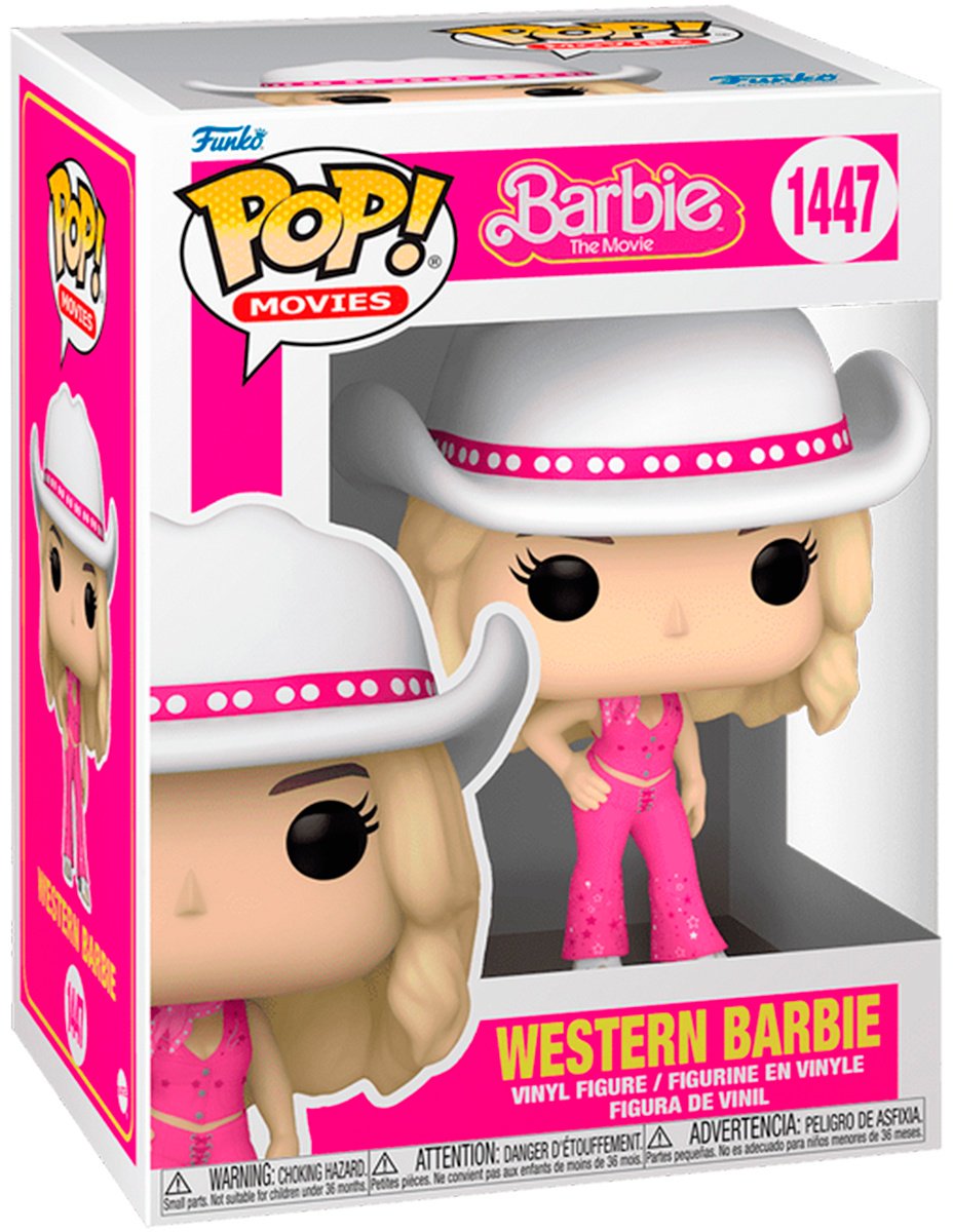 Фигурка Funko Cowgirl Barbie 72637, 9 см, мультиколор купить,NaN