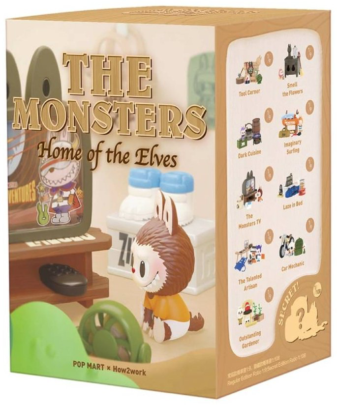 Фигурка POP MART The Monsters Home of the Elves 4 см 1 шт купить,NaN