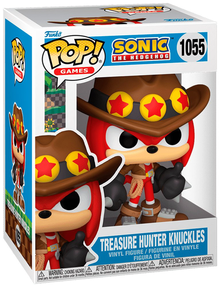 Фигурка Funko Sonic The Hedgehog: Treasure Hunter Knuckles 11 см 1 шт купить,NaN