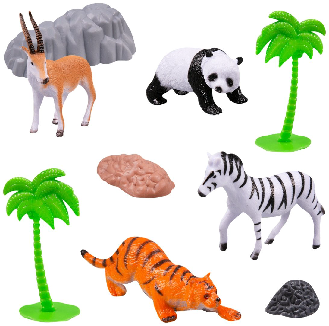 Фигурка RW Nature Expolre: Animal. Мир диких животных 6.5 см 4 шт купить,NaN