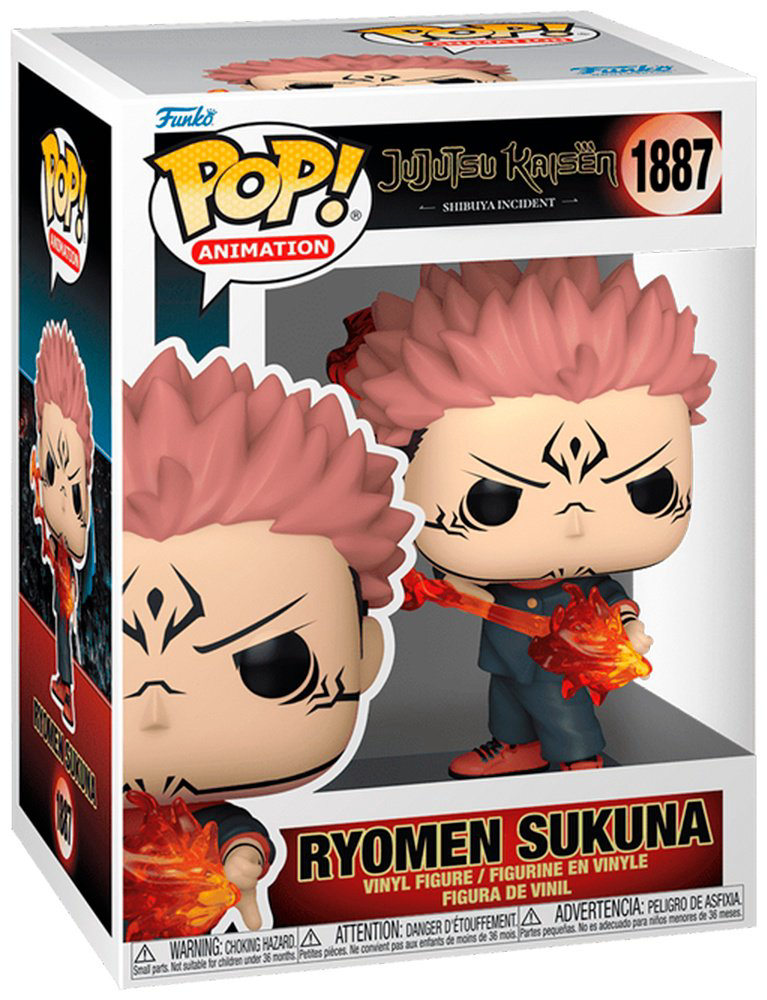 Фигурка Funko Jujutsu Kaisen: Ryomen Sukuna 10.1 см 1 шт купить,NaN