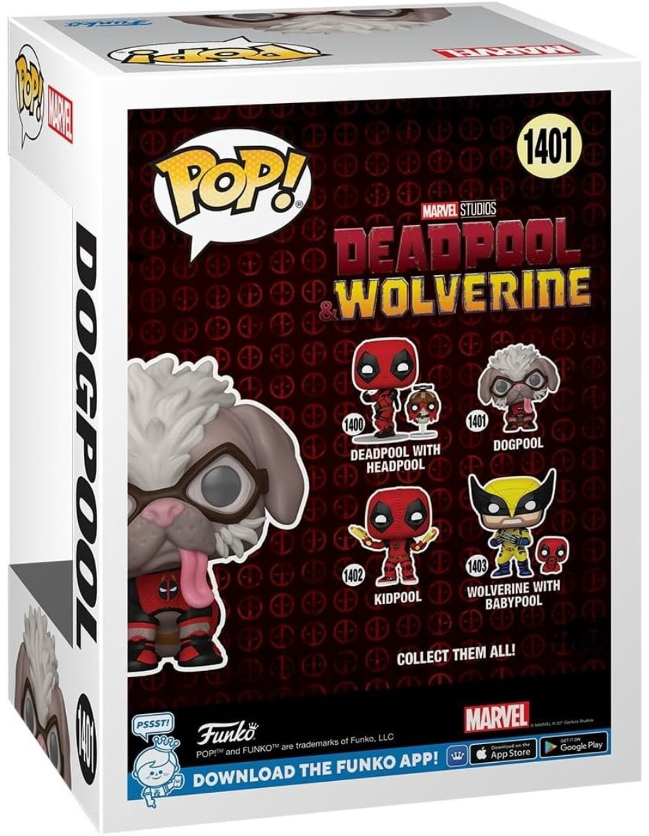 Фигурка Funko Dogpool 9 см 1 шт купить,NaN