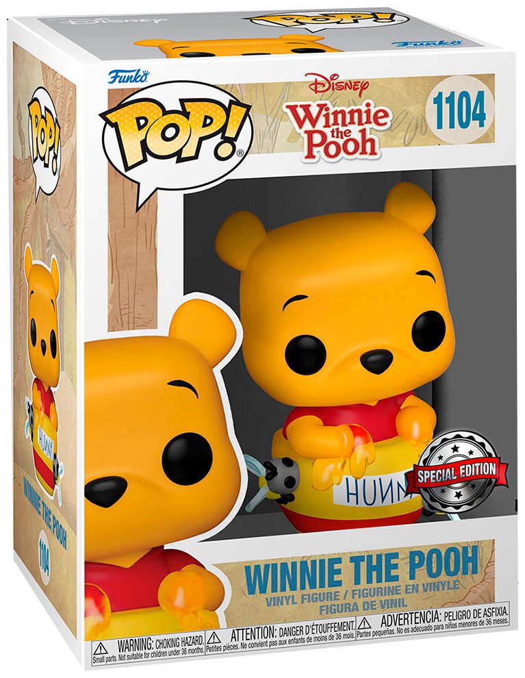 Фигурка Funko Winnie the Pooh: Winnie in Honey Pot 10 см 1 шт