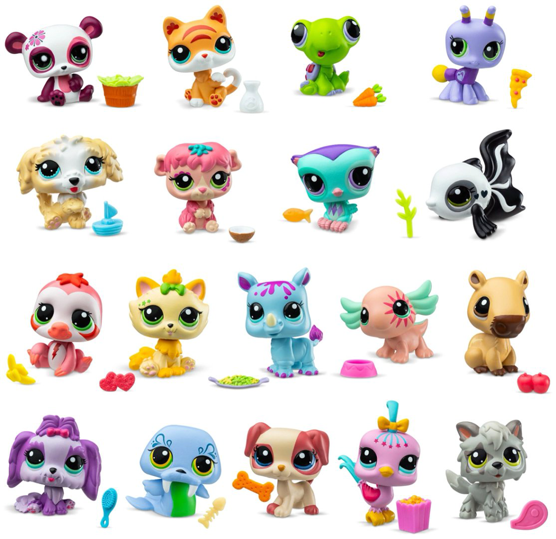 Фигурка Littlest Pet Shop Игрушка сюрприз, фигурка животного 6 см 1 шт купить,NaN