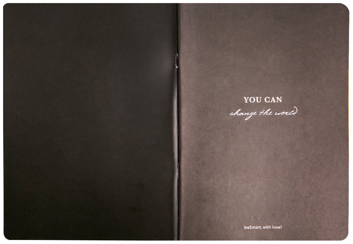 Общая тетрадь Be Smart Believe, 48 л, А5, клетка, мягкая обложка, 1 шт