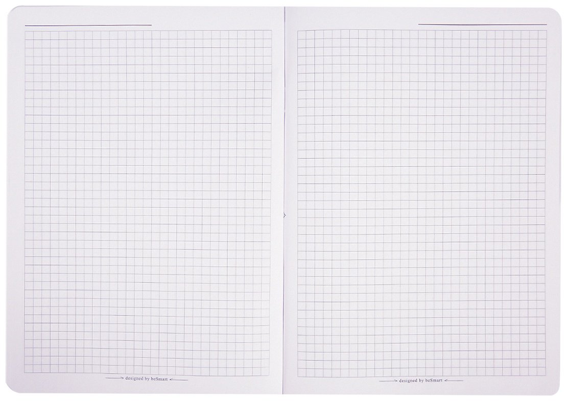 Общая тетрадь Be Smart Believe, 48 л, А5, клетка, мягкая обложка, 1 шт