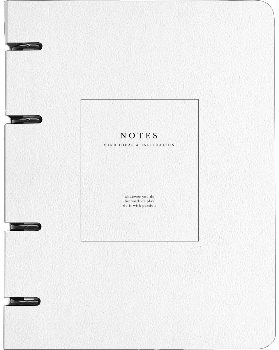 Общая тетрадь Be Smart Notes белый, 80 л, А5, клетка, твердая обложка, 1 шт
