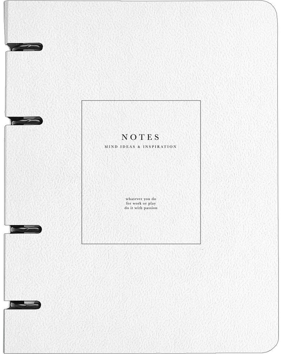 Общая тетрадь Be Smart Notes белый, 80 л, А5, клетка, твердая обложка, 1 шт купить,NaN