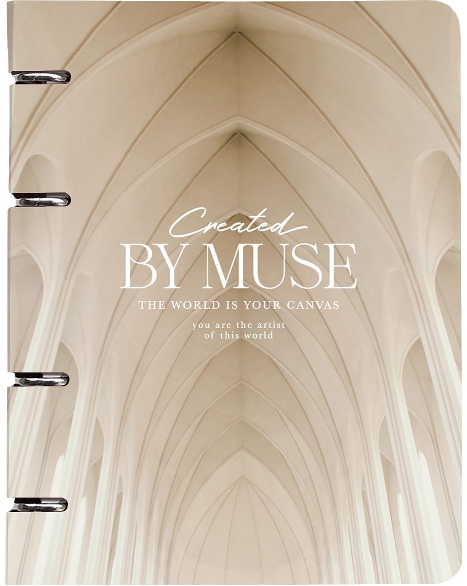 Общая тетрадь Be Smart Muse свод, 120 л, А5, клетка, твердая обложка, 1 шт