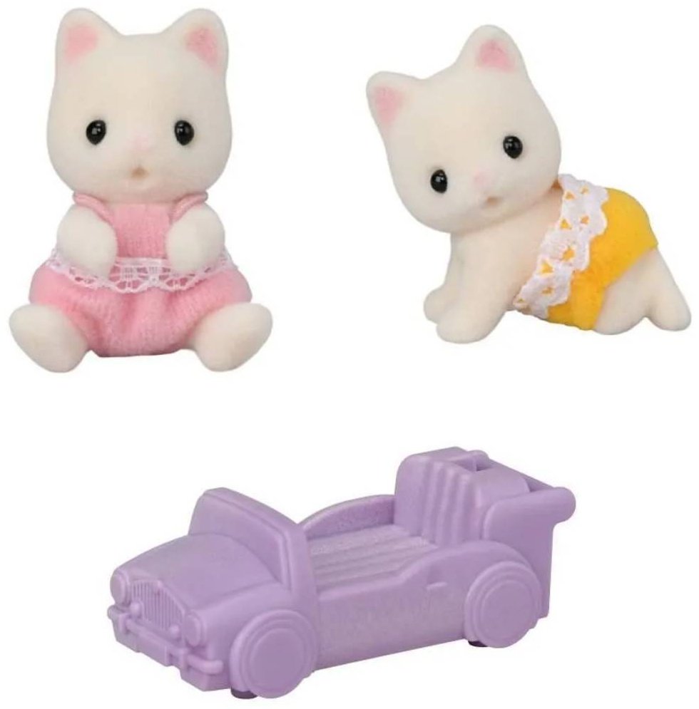 Фигурка Sylvanian Families Цветочные котята-близнецы 4 см 2 шт купить,NaN