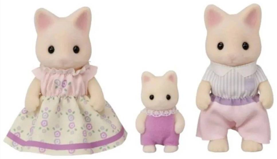 Фигурка Sylvanian Families Семья Цветочных котов 8 см 3 шт купить,NaN