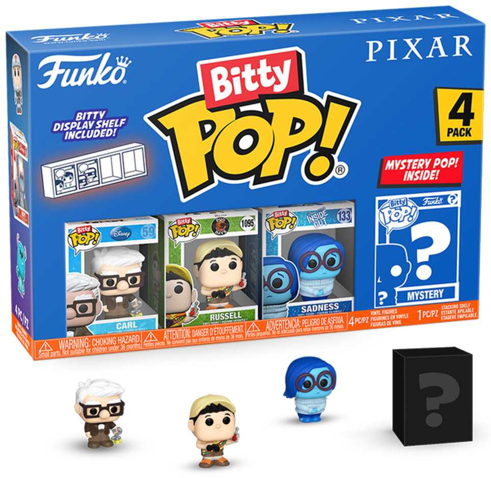 Фигурка Funko Bitty POP Carl 4PK 2.3 см 4 шт купить,NaN