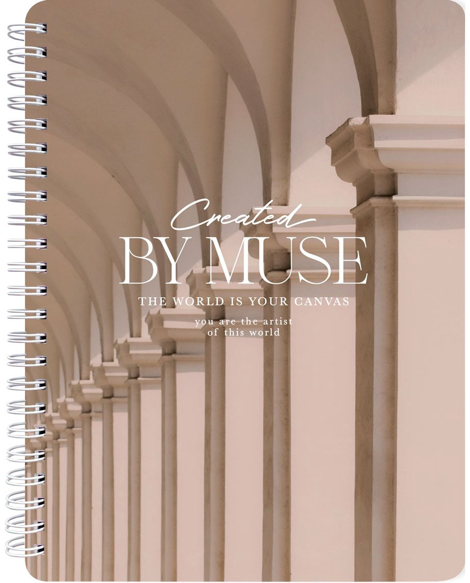 Общая тетрадь Be Smart Muse колонны, 80 л, А5, клетка, мягкая обложка, 1 шт купить,NaN
