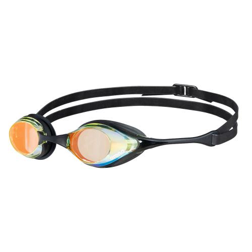 Очки для плавания Arena Cobra swipe mirror 004196 350 черно-желтые купить,NaN