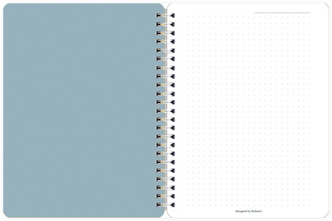 Общая тетрадь Be Smart Notes синий, 80 л, А5, в точку, мягкая обложка, 1 шт купить,NaN